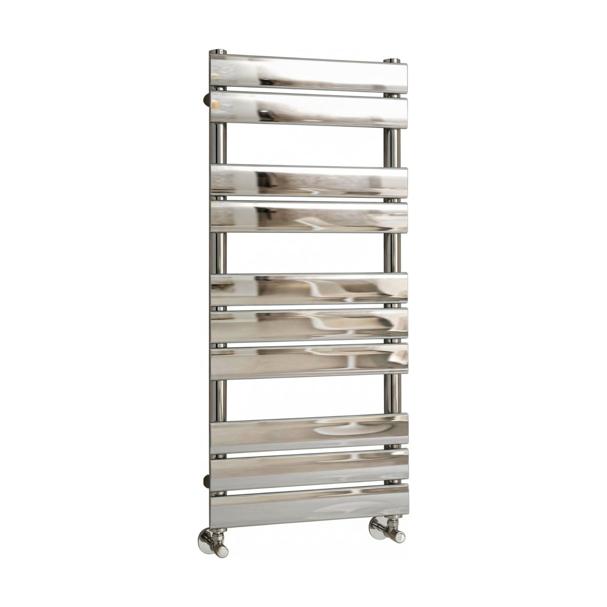 Queenstown Chrome Designer Flat Panel Heated Towel Rail