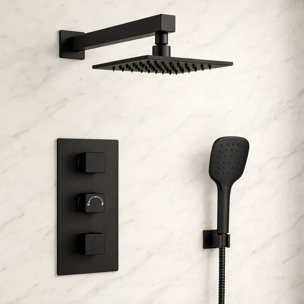 Black shower