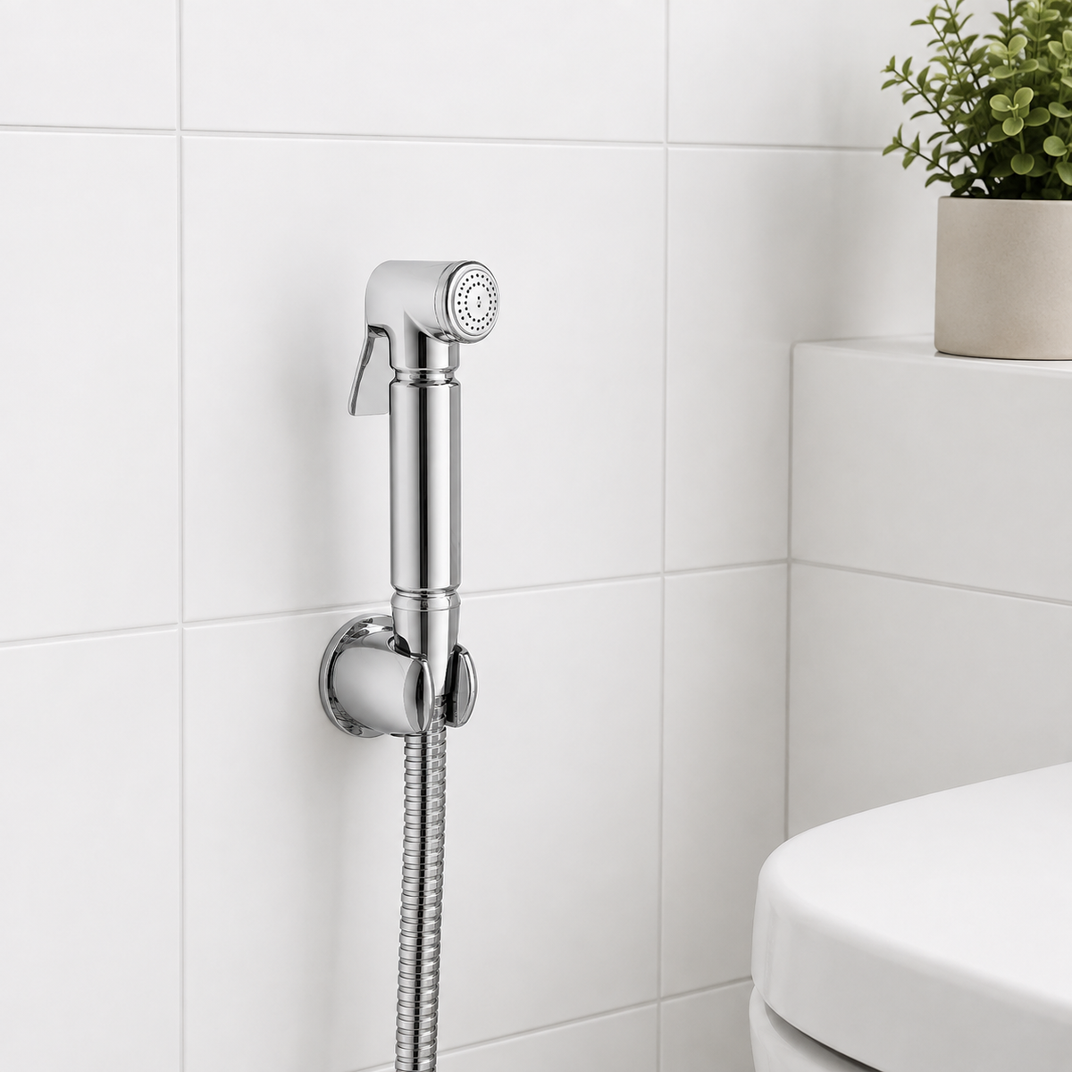 Nova Premium Chrome Round Douche Kit