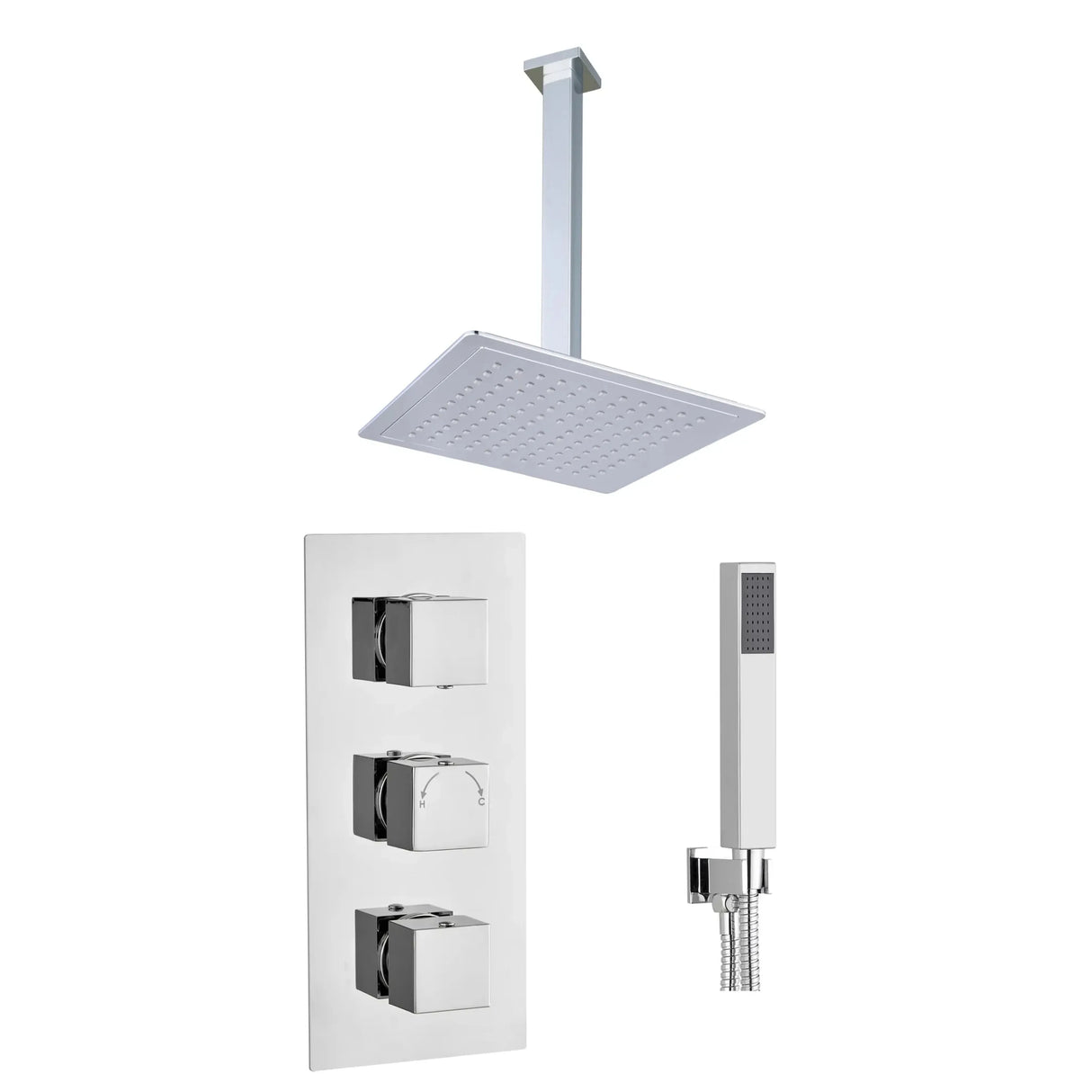 Chrome shower head