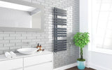 Wellington Anthracite Designer Flat Panel Heated Towel Rail 1292x500mm