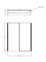 Beau Illuminated LED Mirror Cabinet 600x700mm