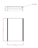 Ella Illuminated LED Mirror Cabinet 500x700mm