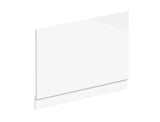 White rectangular object on a white background