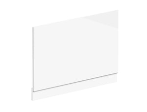 White rectangular object on a white background