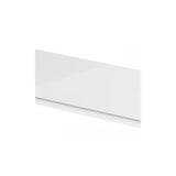 White rectangular object on a white background