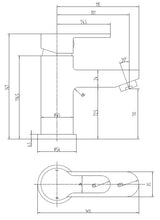 Pembroke Chrome Basin Mixer Tap