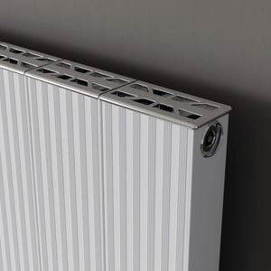 Ariel White Single Flat Panel Vertical Radiator 1800x500mm