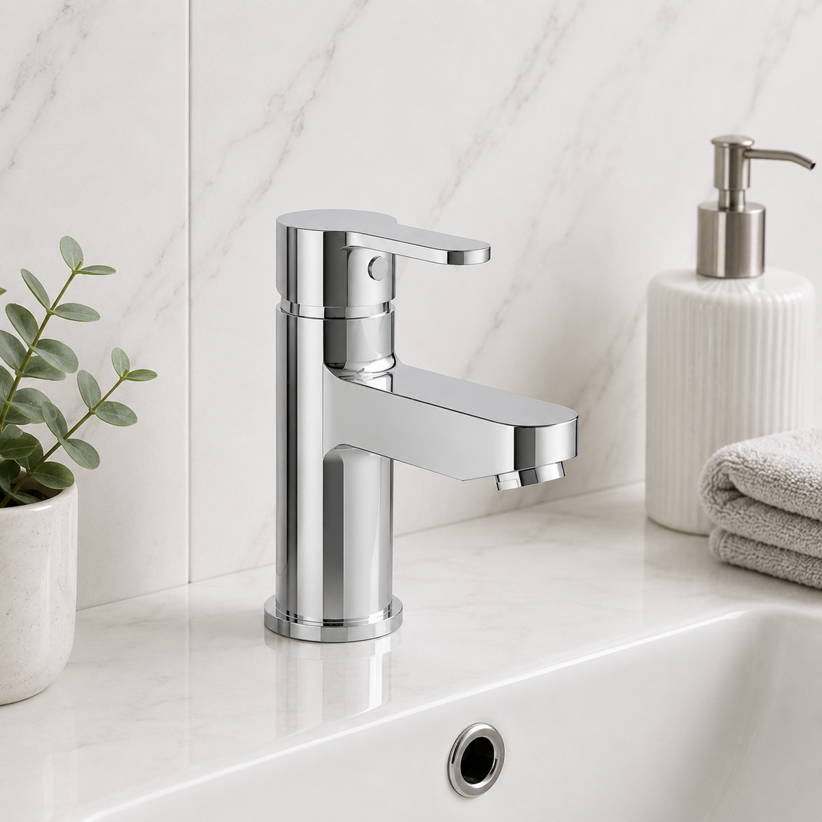 Pembroke Chrome Basin Mixer Tap