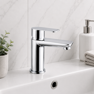 Troy Chrome Basin Mixer Tap