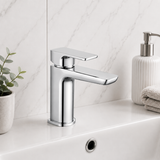 Aurora Chrome Basin Mixer Tap