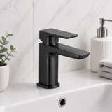 Aurora Gunmetal Grey Basin Mixer Tap