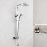 Nova Premium Chrome Square Thermostatic Shower Set