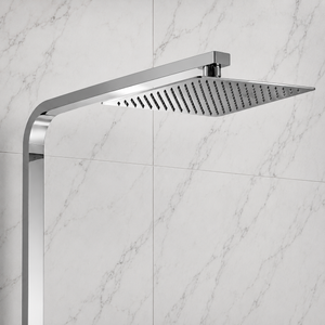Nova Premium Chrome Square Thermostatic Shower Set