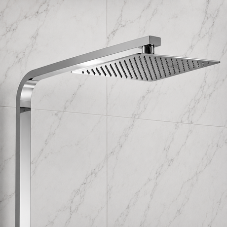 Nova Premium Chrome Square Thermostatic Shower Set