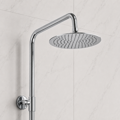 Nova Premium Chrome Round Thermostatic Shower Set