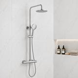 Nova Premium Chrome Round Thermostatic Shower Set