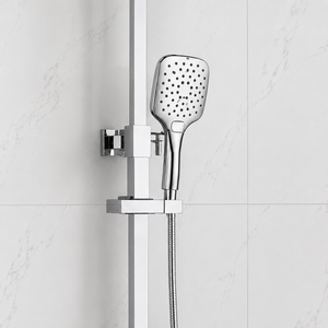 Nova Premium Chrome Square Thermostatic Shower Set