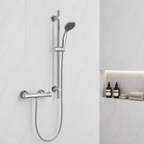 Nova Premium Chrome Round Thermostatic Bar Shower Set