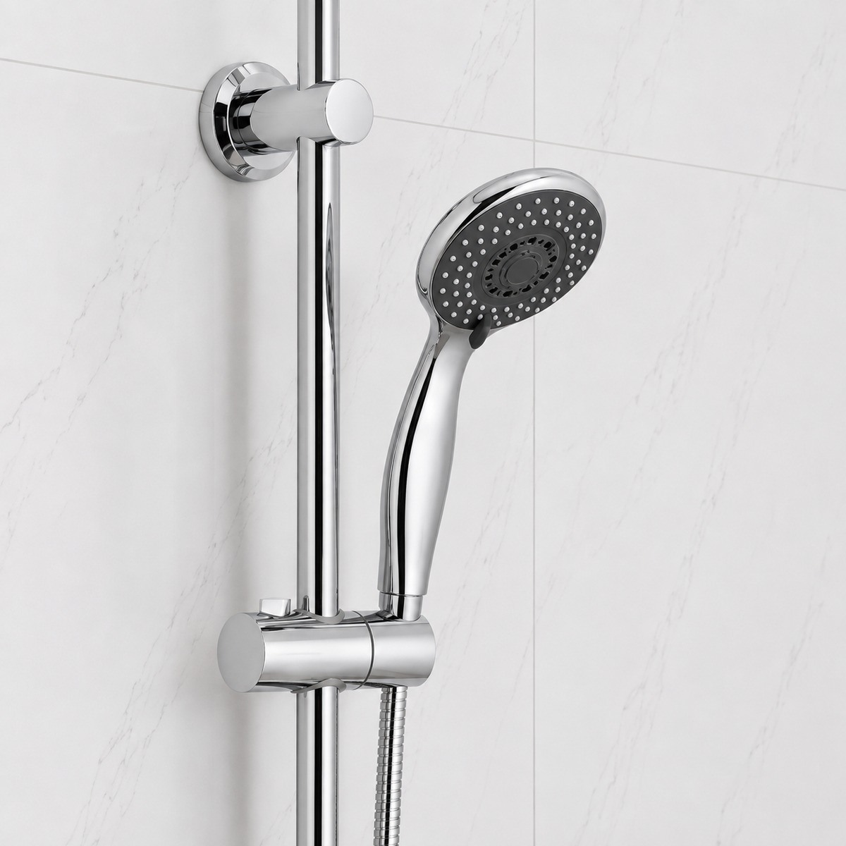 Nova Premium Chrome Round Thermostatic Bar Shower Set