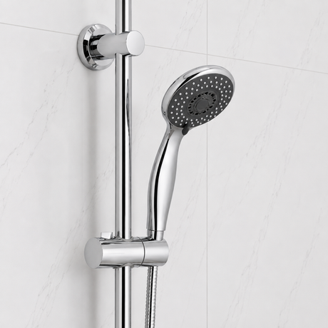 Nova Premium Chrome Round Thermostatic Bar Shower Set