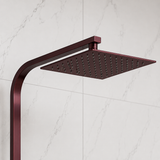 Nova Premium Brushed Bronze Square Thermostatic Shower Set