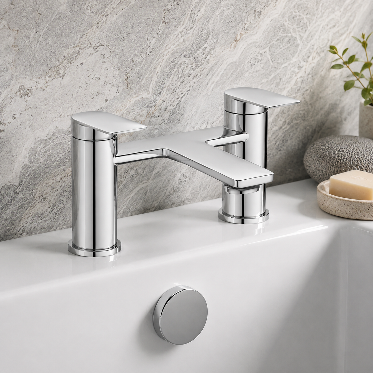 Hazel Chrome Bath Filler Tap