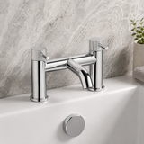 Bronte Chrome Round Bath Filler Tap
