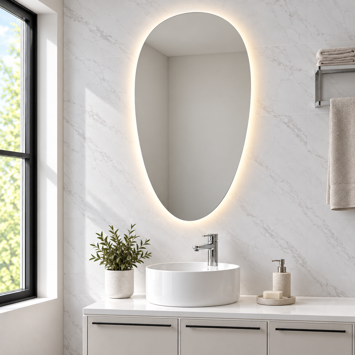 Jacob Illuminated LED Mirror 900x500mm