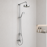 Foley Chrome Traditional Thermostatic Shower Set