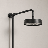 Foley Black Traditional Thermostatic Shower Set