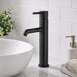 Enzo Gunmetal Grey High Rise Basin Mixer Tap