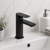Noa Black Basin Mixer Tap