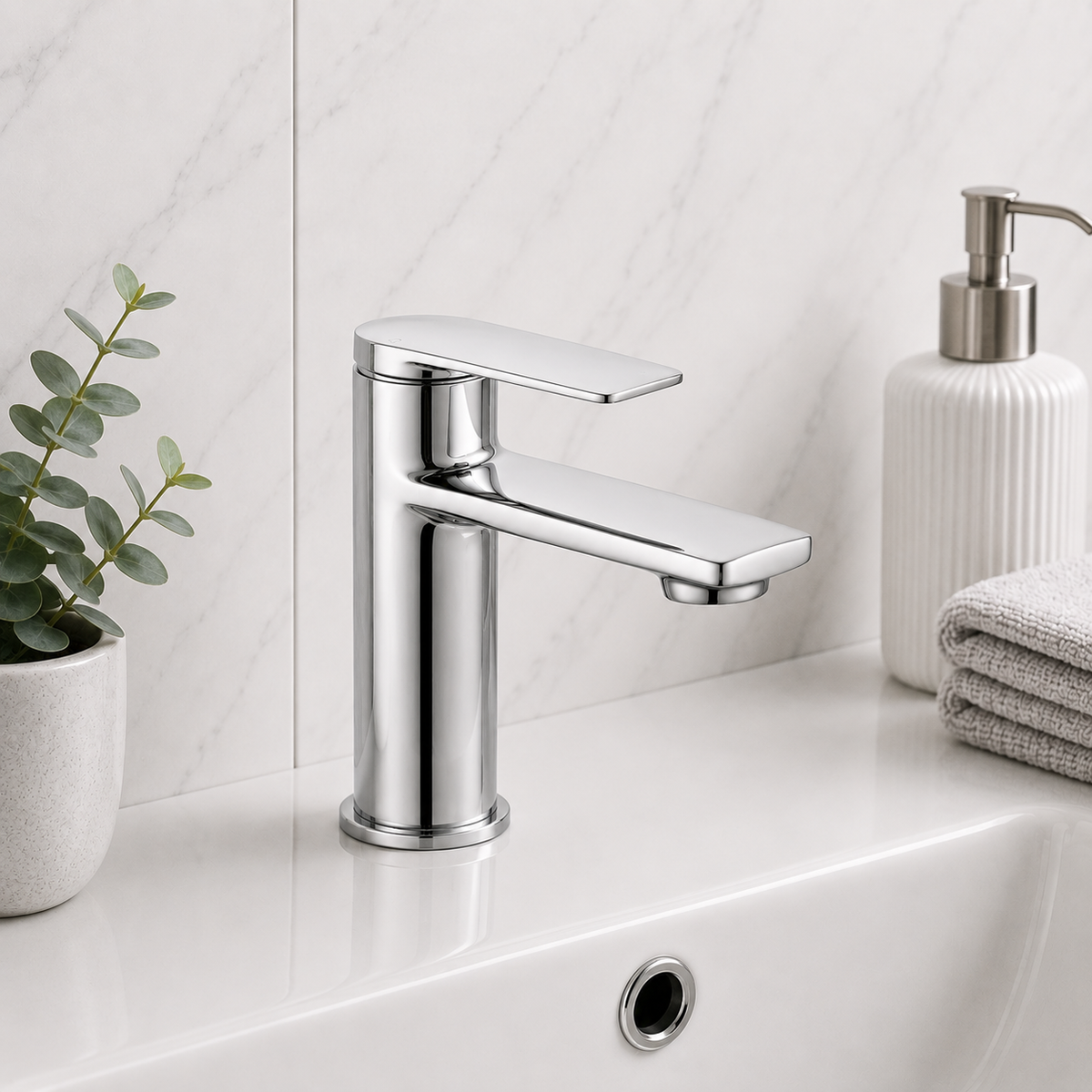 Hazel Chrome Basin Mixer Tap