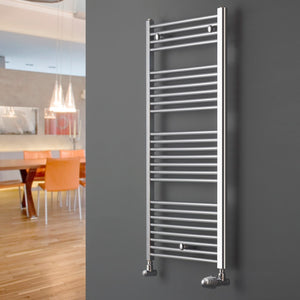 Chromo Straight Heated Towel Rail 1264x450mm