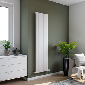 Eris White Vertical Radiator 1800x280mm