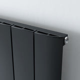 Eris Anthracite Vertical Radiator 1800x565mm