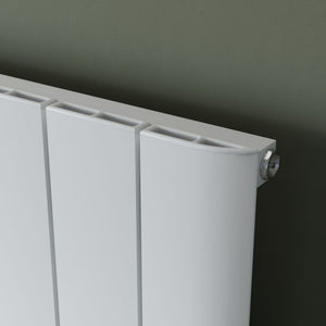 Eris White Vertical Radiator 1800x470mm