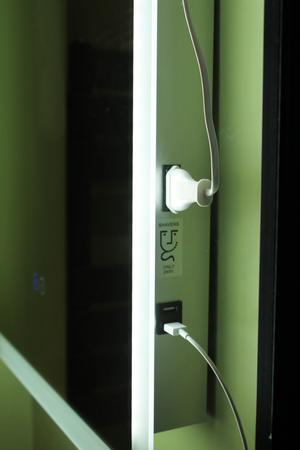 Alfie Illuminated LED Mirror With BLUETOOTH Speaker 700x500mm
