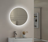 Lily Round Illuminated LED Mirror 500mm