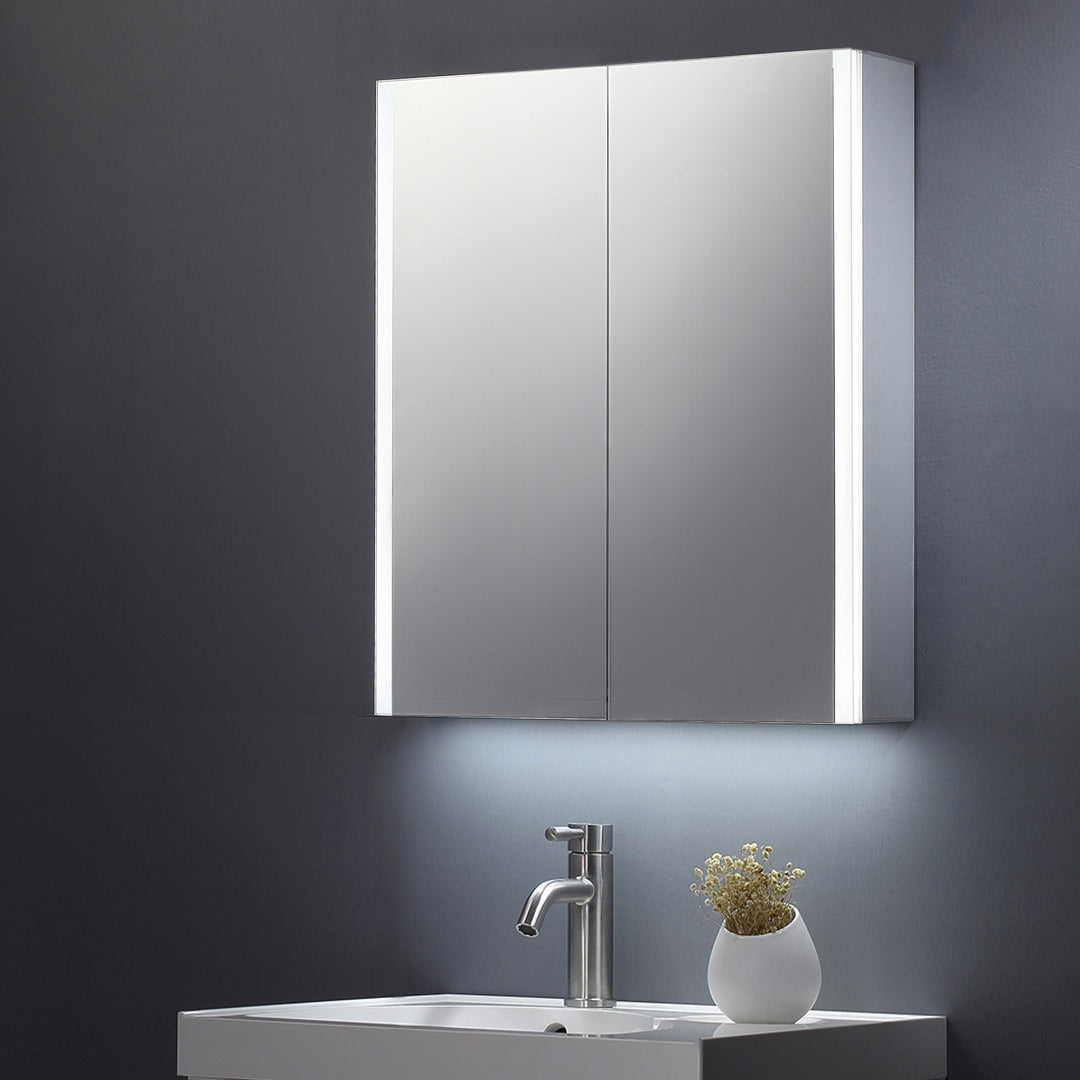 Beau Illuminated LED Mirror Cabinet 600x700mm
