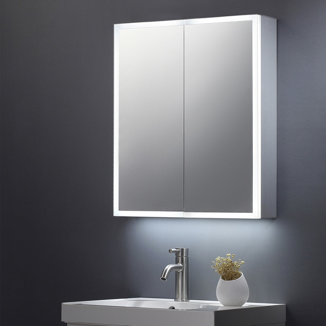 Bethany Illuminated LED Mirror Cabinet 600x700mm