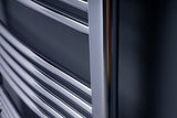 Chromo Curved Heated Towel Rail 1264x600mm