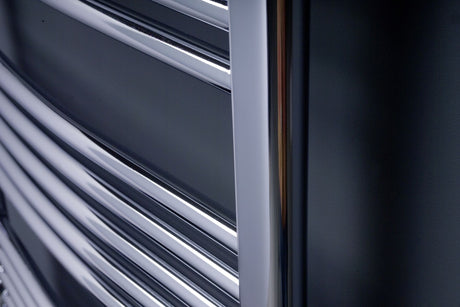 Chromo Curved Heated Towel Rail 916x600mm