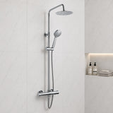 Nova Premium Chrome Round Thermostatic Shower Set