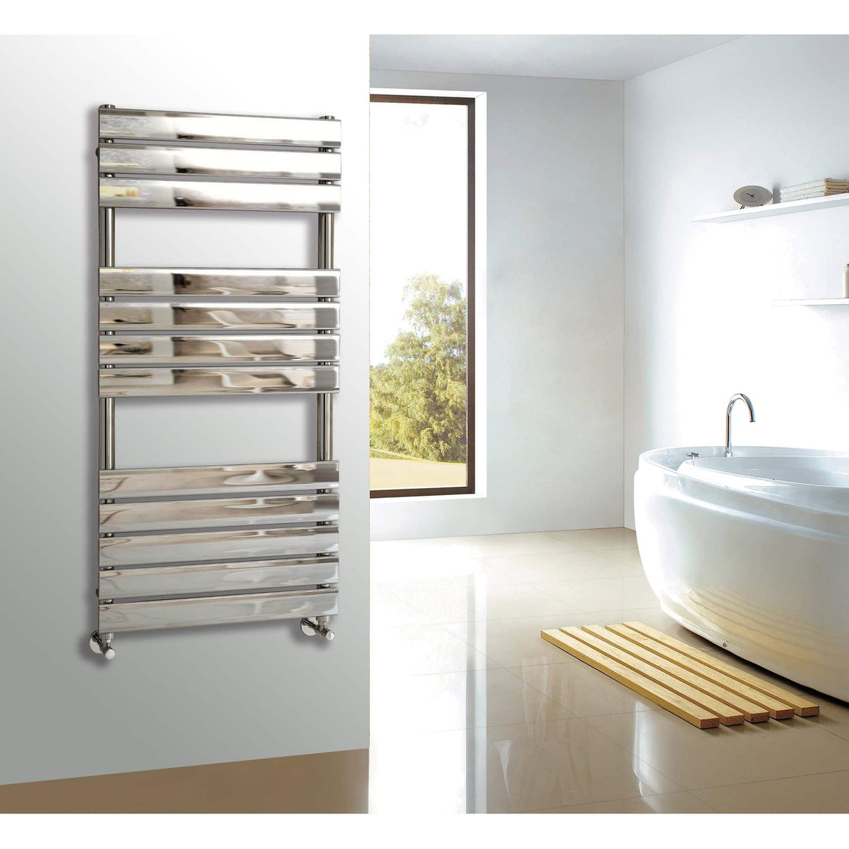 Chrome plated finish