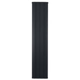 Taupo Anthracite Double Flat Panel Vertical Radiator 1800x375mm